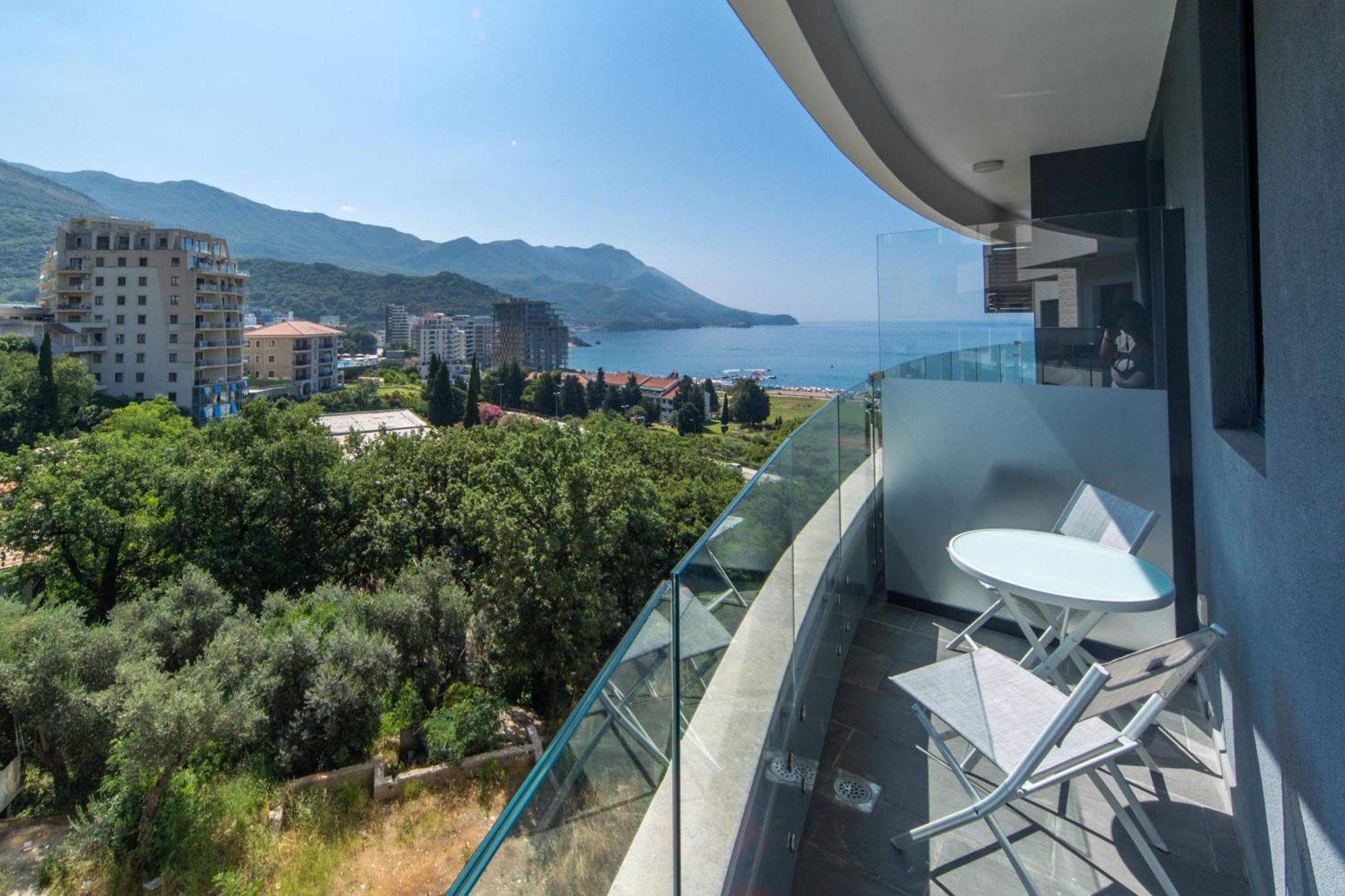 Ferienwohnung Skyline Vista Bečići Exterior foto